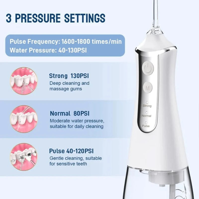 Oplaadbare Hydropulse voor tandverzorging 