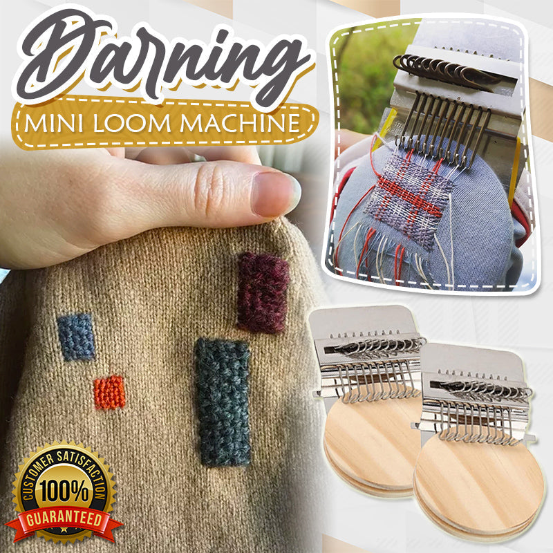 Réparez vos vêtements rapidement avec ce mini métier à tisser