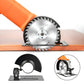 Adjustable angle grinder support for maximum safety 