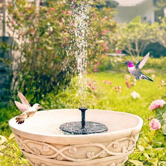 Dekorativní solární fontána pro zahradu a balkon 