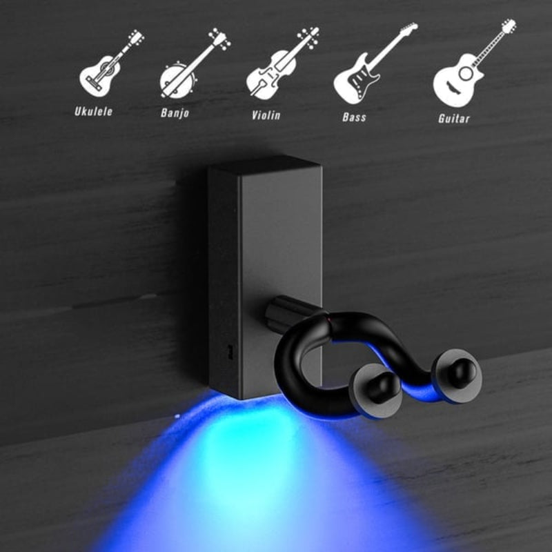 Support mural LED pour guitare – Éclairez votre instrument