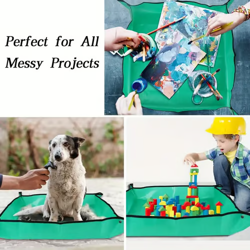 Keep your space clean with this repotting mat 
