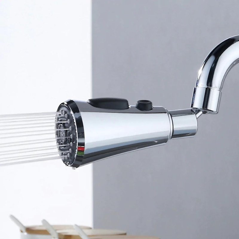 Kraan douchekop 3 stralen – Kracht en waterbesparing 