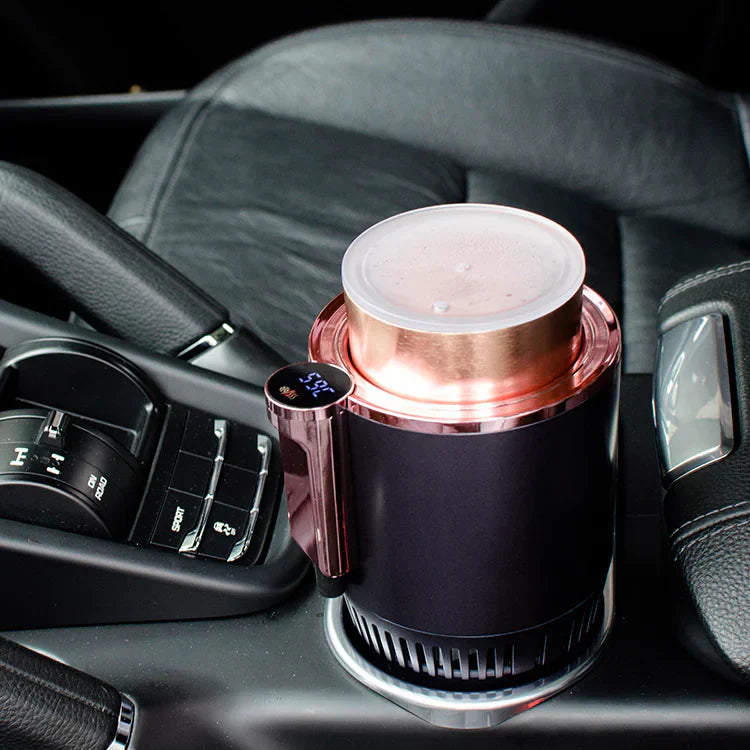 Boisson toujours à la bonne température en voiture