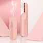 Cepillo de vapor calentado para un cabello liso perfecto 